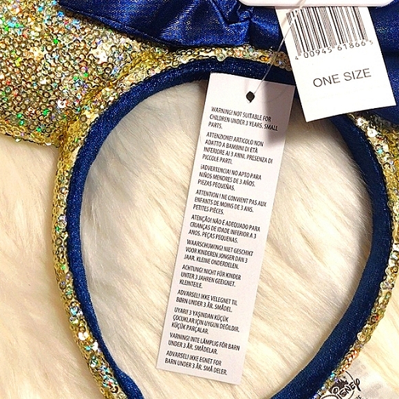 NWT Disney 50th Anniversary Sequins Mouse Ears - Picture 8 of 12